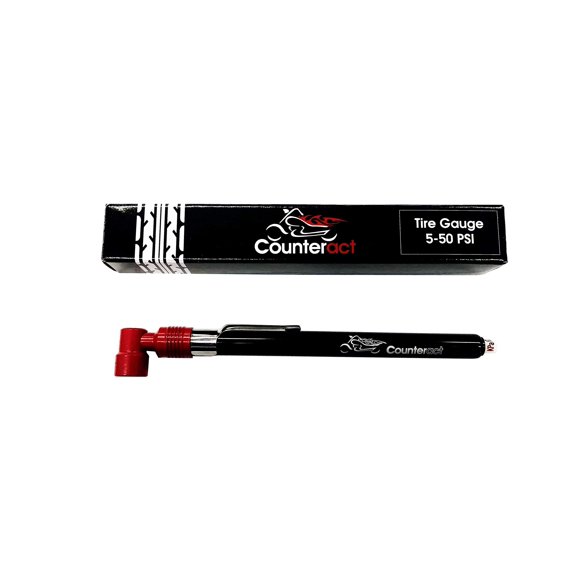 Manómetro de presión de neumáticos Counteract MKPG-D 5-50 PSI con cabezal de 90°