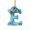 🍒 E_Base#5322, variant on Sea Turtle Alphabet Letter Ornament Decoration for Rooms and Nursery Learning