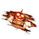 thumbnail image 2 of Worallymy 3D letra calabaza piso pared arte pegatina Halloween extraíble PVC pared tatuaje calcomanías sala de estar papel tapiz Worallymy JD735805505, 2 of 7