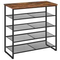 HOOBRO 29.5" Shoe Rack 5-Tier Shoes Storage Organizer Shelf for 16-20 Pairs Entryway Hallway BF58XJ01