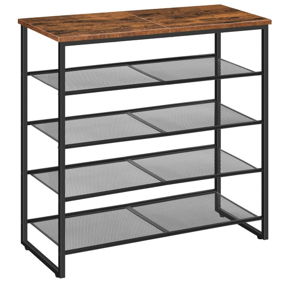 HOOBRO 29.5" Shoe Rack 5-Tier Shoes Storage Organizer Shelf for 16-20 Pairs Entryway Hallway BF58XJ01