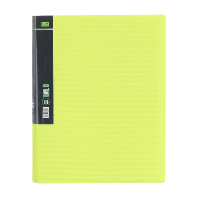 pdqouc 9x12 Inch Multi-Page Artwork Storage Book, Durable Presentation Folder with Clear Protective Sheets for Organizing Paintings, Papers and Important Documents