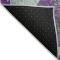 thumbnail image 3 of Addison Rugs Chantille Indoor/Outdoor Transitional Geometric Purple Washable Rectangle Rug, 5' x 7'6", 3 of 6
