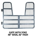 thumbnail image 5 of Easy-Up Titan Horse Stall Gates | Horseshoe Gate with Yoke - 52" Wide | Color Gray Armor, 5 of 10