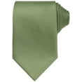 thumbnail image 1 of Corbatas de hombre INSPIRE CHIC para el Día del Padre, de color sólido, clásicas y texturizadas, para bodas formales, talla única, verde oliva, 1 of 4