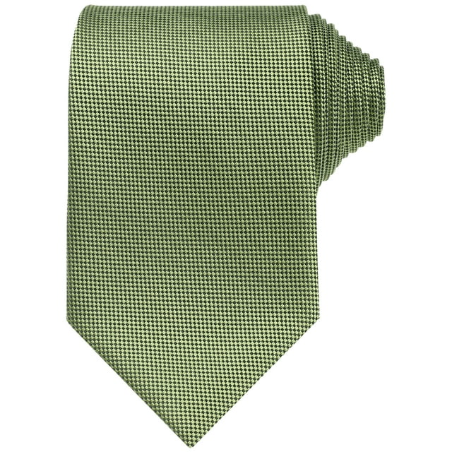 Corbatas de hombre INSPIRE CHIC para el Día del Padre, de color sólido, clásicas y texturizadas, para bodas formales, talla única, verde oliva