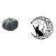 thumbnail image 1 of Cojín De Sofá De Peluche Con Forma De Calabaza De Halloween Y Escultura Decorativa De Pared De Metal Con Forma De Luna Y Gato Negro Para Decorar El Dormitorio Y La Sala De Estar., 1 of 8