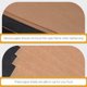thumbnail image 3 of WORGEOUS Plañas de papel pergamino de 100 piezas para hornear bandejas antiadherentes para hornear forrajes para galletas pizza de carne de pan, 3 of 8