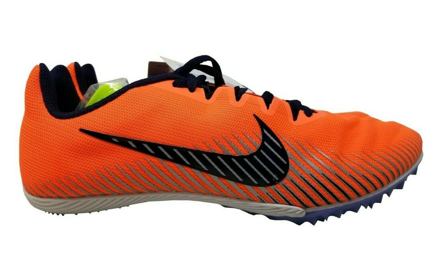 Nike Men's Zoom Rival M9 Bright Mango/Blackened Blue Shoes Size 10