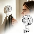 thumbnail image 2 of Heavy Duty Suction Cup Hooks, New Suction Cup Hooks for Shower, Waterproof Outdoor Hooks, Strong Suctions Hanger for Wreath Window & Glass Door, 2 of 9