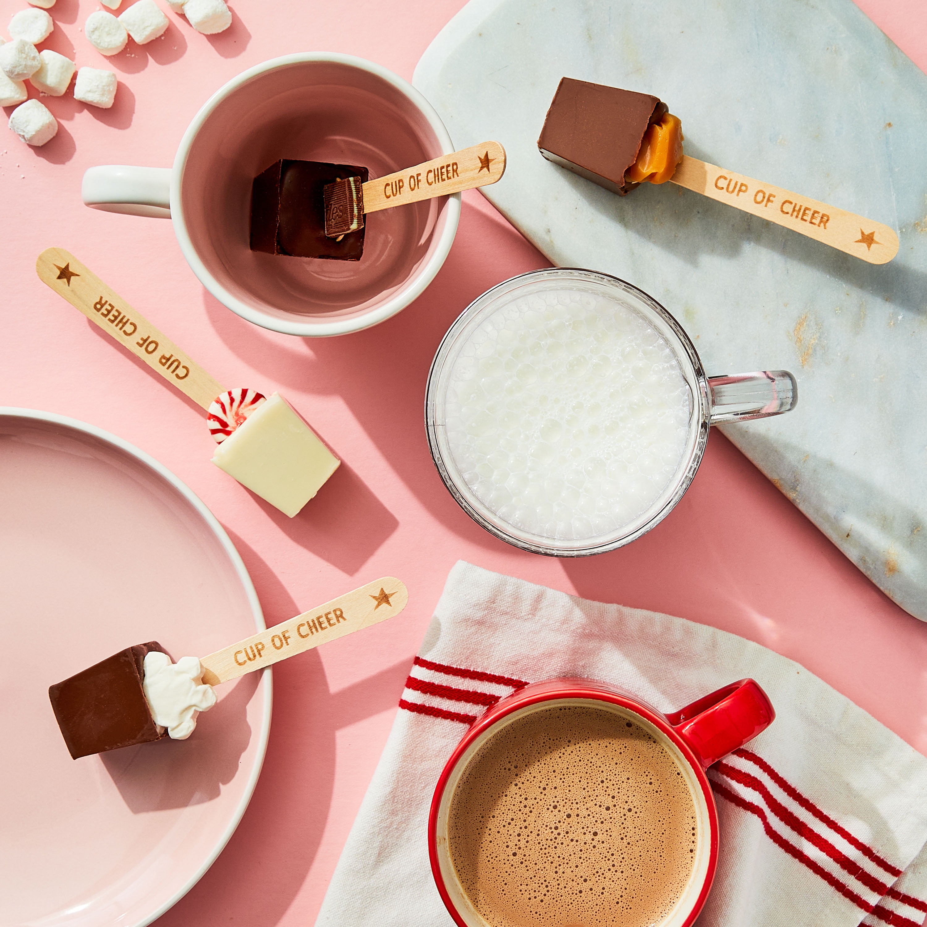 (3 pack) bettergoods Fair Trade Hot Cocoa Stir Spoons, 7 oz, 4 Count