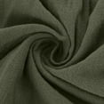 thumbnail image 4 of Casual Summer Dresses for Women, Women's Round Neck Sleeveless Pleated Solid Linen Loose Fitting Dress(Olive Green,L), 4 of 8