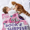 thumbnail image 2 of L.O.L. SURPRISE! - ¡L.O.L. SORPRESA! anti-pilling, suave, ligera, esponjosa y acogedora de lujo para hogar y cocina – Perfecta para niños y adultos,120X150cm, 2 of 6