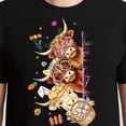 thumbnail image 3 of Easter Day Highland Cow – T-Shirt, Hoodie & Sweatshirt – Farm Animal Theme – Easter Celebrations, 3 of 6