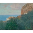 thumbnail image 2 of Alfred Zoff 24x20 Gold Ornate Framed and Double Matted Museum Art Print Titled - Capri (1905), 2 of 4