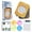 A1745, variant on Cagogo under $5 Multifunctional Drawing Ruler, Multifunctional DIY Painting Ruler forKids, Educational Geometry Drawing Tool with Storage Case, Creative LearningToyfor Mathematics Art Education