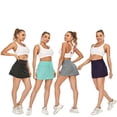 thumbnail image 3 of Tennis Lightweight Women's Performance Sport Running Active for Skort Golf Skirt Denim Skirts for Women Knee, 3 of 6