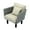 One person, variant on KCAHPAN Miniature Furniture Sofa With Cushion For 1/20 1/25 1/30 Dollhouses Decoration
