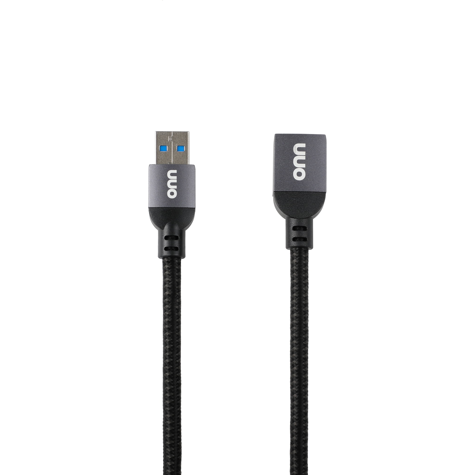 onn USB-A Male to Female Extension Cable (6 Feet) - 5Gbps Fast Data Sync, Nylon Braided