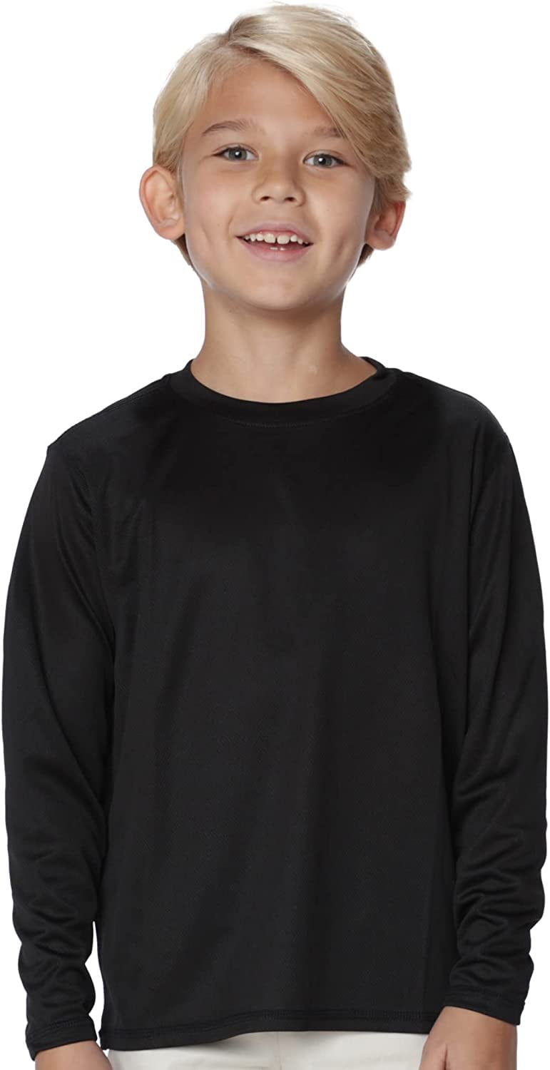InGear Swim Shirts for Boys Dry Fit UV Protective Rash Guard Performance - Walmart.com