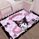 thumbnail image 2 of Sanrio Kuromi-alfombra periférica para el hogar, manta de cabecera completa para dormitorio, sala de estar, alfombrilla resistente a las manchas para tomar fotos, 2 of 3