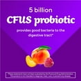 thumbnail image 6 of vitafusion Probiotic Gummy, Raspberry, Peach and Mango Flavored Probiotic Supplements, 70 Count, 6 of 12