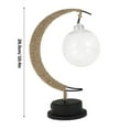 thumbnail image 7 of Relax love The Enchanted Lunar Lamp USB/Battery Powered LED Moon Lamp Hanging Memorial Moon with Stand Crescent Bedroom Bedside Table Décor Night Lamp Kids Gifts,Colorful, 7 of 7