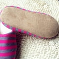 thumbnail image 5 of URMAGIC Striped Warm Cotton Indoor Slippers for Women/Men,Winter House Floor Non-Slip Shoes, 5 of 7