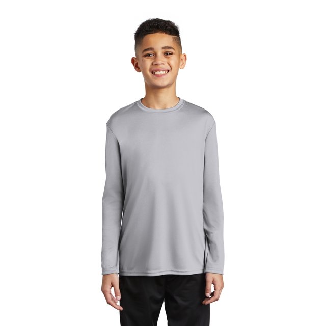 Port & Company T-Shirt Performance à Manches Longues pour Jeunes PC380YLS