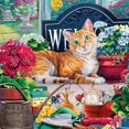 thumbnail image 1 of Kit de arte de diamante 5D TUNC diseño de gato 14.0 in, 1 of 5