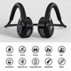 Wireless Bone Conduction Headphones Bluetooth 5.0 Open Ear Sports Headset with Mic Sweatproof for Running, Bicycling, Hiking (Black) - image 2 of 3