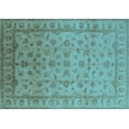 thumbnail image 1 of Ahgly Company Indoor Rectangle Oriental Light Blue Industrial Area Rugs, 7' x 10', 1 of 4