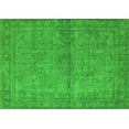 thumbnail image 1 of Ahgly Company Indoor Rectangle Oriental Green Industrial Area Rugs, 2' x 4', 1 of 4