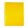 Pen+Gear 2-Pocket Poly Folder with Prongs, Yellow, 9.4" x 11.4", 50 Count