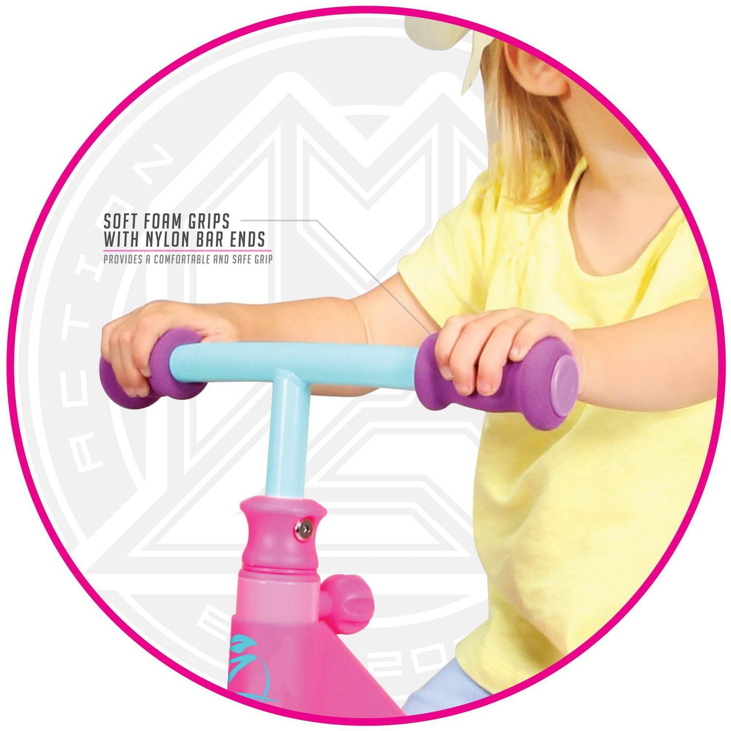 ZYCOM ZYKSTER SCOOTER 2-IN-1 - Pink Teal