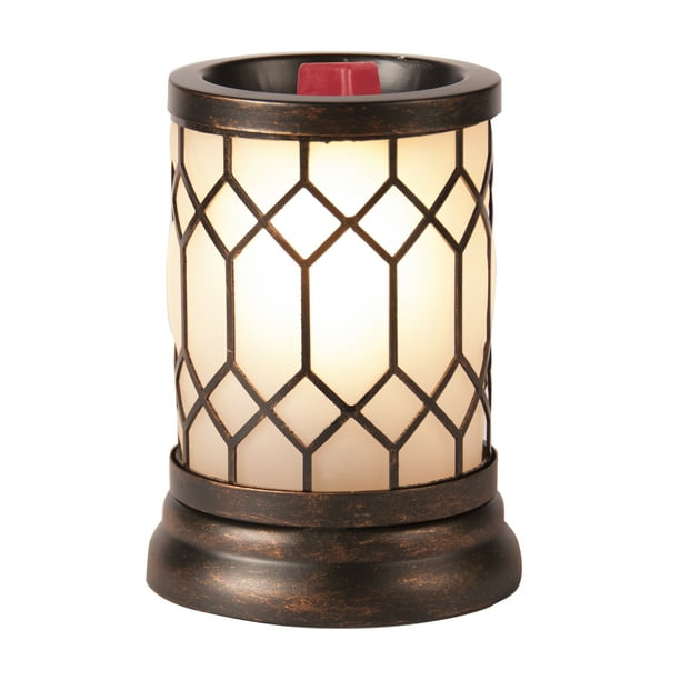 ScentSationals Full-Size Wax Warmer, Bronze Lantern - Walmart.com ...
