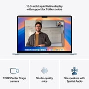 (Open Box) Apple 13-inch MacBook Air: Apple M4 chip 10-core CPU and 8-core GPU, 16GB, 256GB SSD - Sky Blue