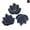 One Color, variant on Maple Leaf Fashion Carved natural stone Many color plant pendants 8pcs Wholesal-Malachite