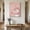 Pink, variant on Ships Next Day Canvas Wall Art 11"x14",Pink Snowman Christmas Wood Framed Canvas Print Painting,Xmas Winter Snowflake Let Snow Ready to Hang Small Picture Wall Decor for Home Bathroom Bedroom Hallway