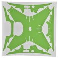 thumbnail image 2 of Autocollant en Fibre de Carbone pour DJI Phantom 4PRO / PRO+ Drone & Contrôleur Vert, 2 of 2
