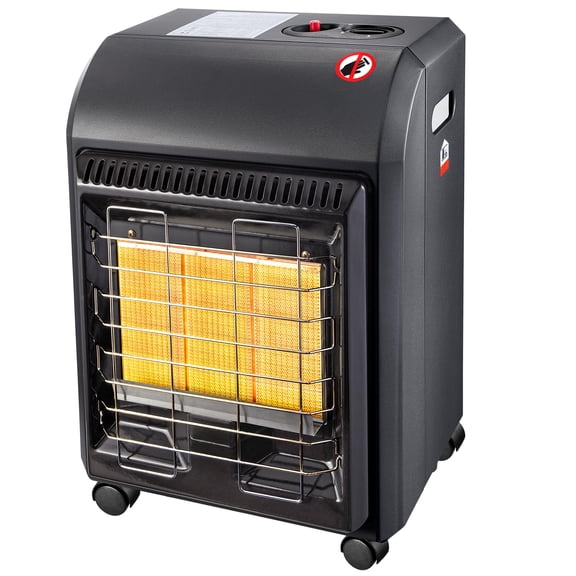 Portable Outdoor Propane Heater 18000BTU Radiant Gas Heater for Indoor, Shop, Garage, Outdoor, Camping