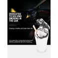 thumbnail image 4 of Ashtray Vehicle Ashtray With LED Light Vehicle Metal Ashtray Stainless Steel Cool Ashtrays Car Ashtrays for Cup Holder Smell Proof White, 4 of 5