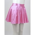 thumbnail image 6 of YiZYiF Girls Shiny Metallic A-line Skirt Pleated Jazz Dance Skort, 6 of 7