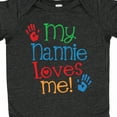 thumbnail image 4 of Inktastic My Nannie Loves Me Boys or Girls Baby Bodysuit, 4 of 5
