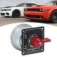 thumbnail image 3 of Handle Battery Master Disconnect Switches, 125A 2.5in Battery Cut Off Switch Stable Rustproof Professional Sturdy  for Racing Car, 3 of 7