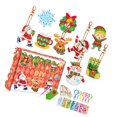 thumbnail image 1 of Manualidades con Pintura de Diamantes Strade Fareast Limited Llavero Navidad, 1 of 5