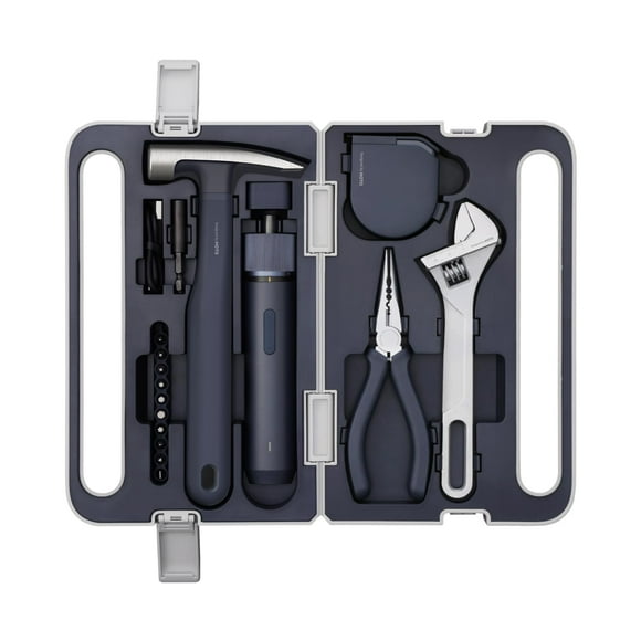 HOTO Electric Screwdriver Tool Set, High-end Tool Kit, Outstanding Appearance, Compact & Portable, Minimalism Design, Hidden Buckle, Safe & Practical, High-end Tools Kit