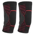 thumbnail image 2 of Protector de Rodilla ANGGREK Rojo/Plata 1 Par Para Soporte Y Protección Para Correr Y Montar A Caballo Talla L XL, 2 of 8