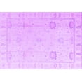 thumbnail image 1 of Ahgly Company Indoor Rectangle Oriental Purple Traditional Area Rugs, 7' x 10', 1 of 4