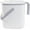 White, variant on Kitchen Compost Bin [2.6L / 0.69 GAL] – Filter-Free, Odor-Tight Countertop Food Waste Pail with Handle (Made in Korea, Green)